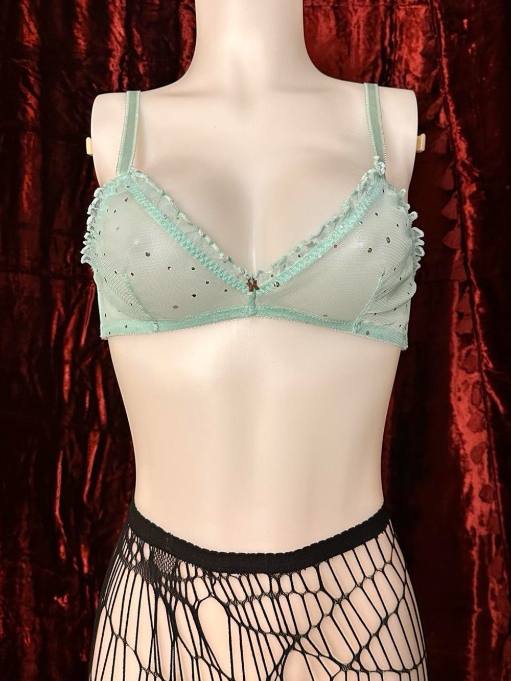 Savage X Fenty Sparkle Puff Bralette